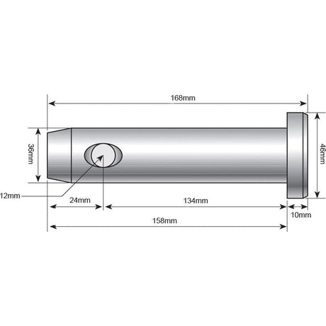 Lower link pin 36x134mm Cat. 3
 - S.9168 - Farming Parts