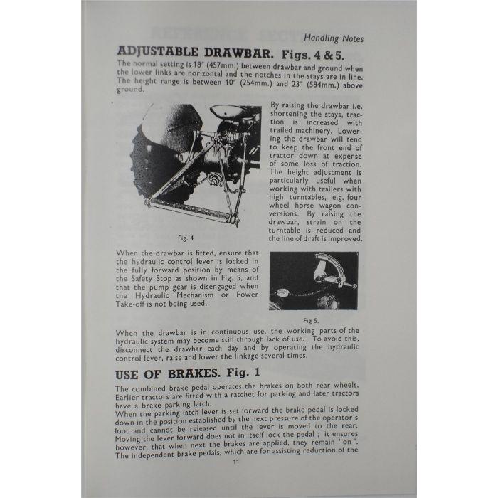 Massey Ferguson - TE20 Operators Instruction Book - 819096M1 - Farming Parts