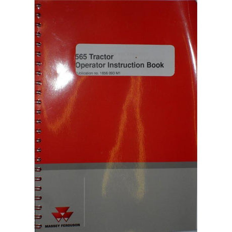 Massey Ferguson - 565 Operators Manual - 1856093M1 - Farming Parts