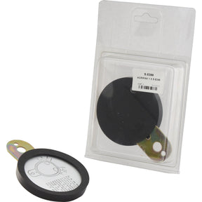 A packaging containing a black circular item with a metal tab and rubber surround, identified as Agripak 1 X S.8398 by Sparex (Sparex Part No. S.8399), is displayed alongside an identical loose item.