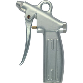 A Sparex Brand silver Air Blow Gun with part number S.31826, featuring a trigger handle and a nozzle for directing air, identified by Tariff Code 8201900000.