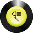 A yellow and black circular icon features a car headlight with lines symbolizing light beams, indicative of the Adjustable Light Switch by Sparex (Part No. S.52800).