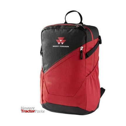 Adult Black and Red Backpack - X993132003000-Massey Ferguson-Accessories,Back To School,Merchandise,On Sale