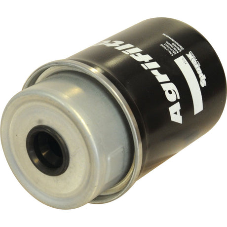 A cylindrical fuel separator with a black exterior labeled "Sparex" and "S.148235," compatible with John Deere machinery.