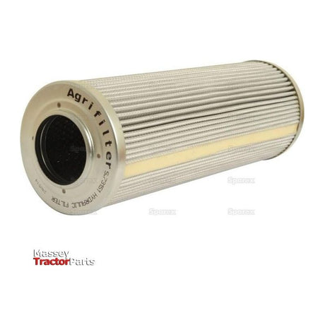 A cylindrical silver hydraulic filter with a ribbed surface, labeled "Sparex Agrifilter" on the end cap, against a white background. The words "Hydraulic Filter - Element - HF30196 | Sparex Part No.S.73151" appear in the bottom left corner.