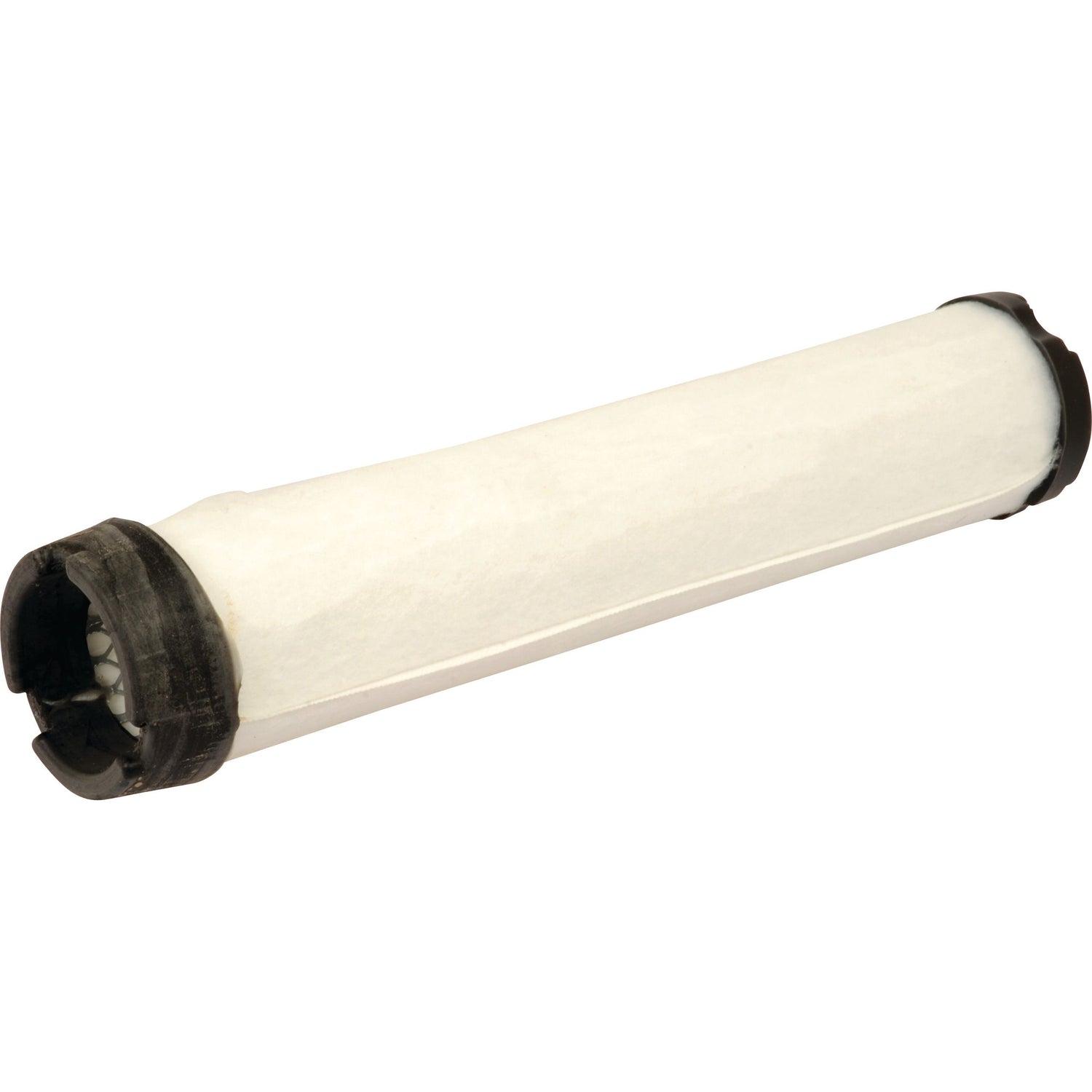 The Sparex Air Filter - Inner - AF25434 (Sparex Part No.S.76993) is a cylindrical air filter with white filtering material and black end caps, ideal for use in HVAC systems or other machinery.