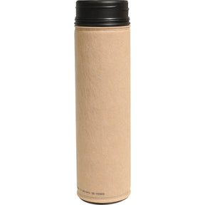A cylindrical cardboard tube with a black plastic cap on top, resembling the packaging for a Sparex Air Filter - Inner - AF27956 (Sparex Part No. S.119381).