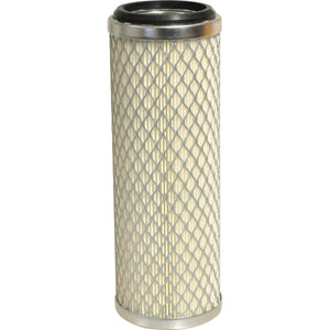 The Sparex Air Filter - Inner (Part No. S.40548) is a cylindrical filter featuring a metal mesh exterior and a rubber rim on top, designed for use in Massey Ferguson tractors and compatible with Sparex (Agrifilter) dry type air cleaners.