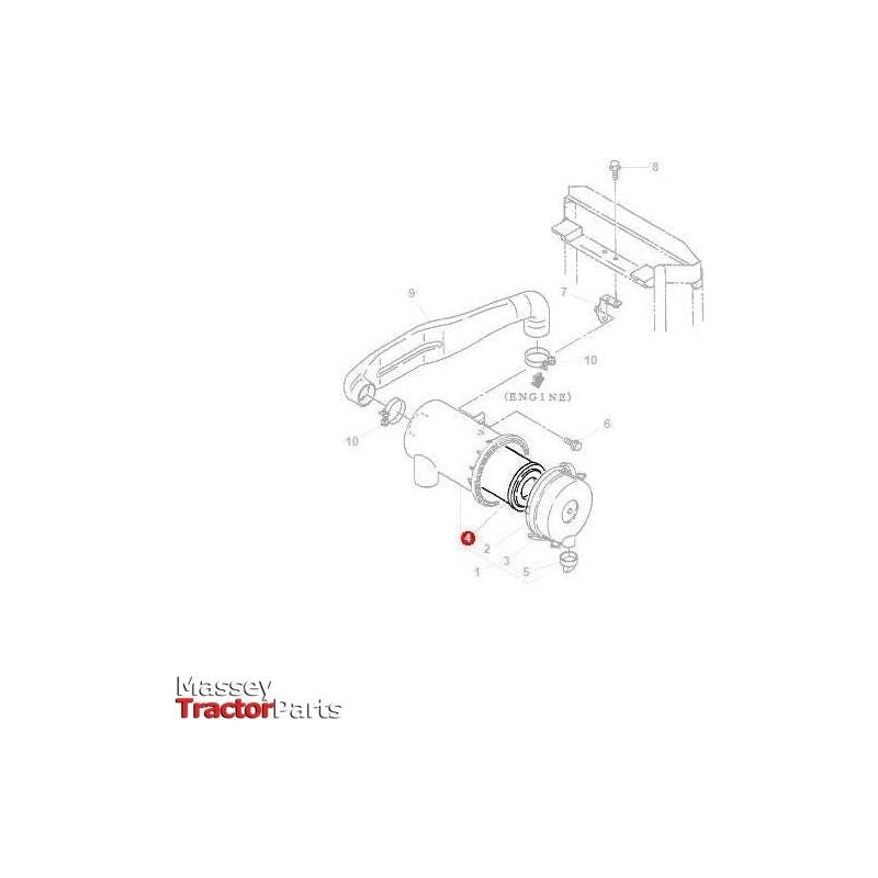 Massey Ferguson Air Filter - 6242573M92 | OEM | Massey Ferguson parts | Engine Air-Massey Ferguson-Engine & Filters,Engine Air,Farming Parts,Filters,Tractor Parts