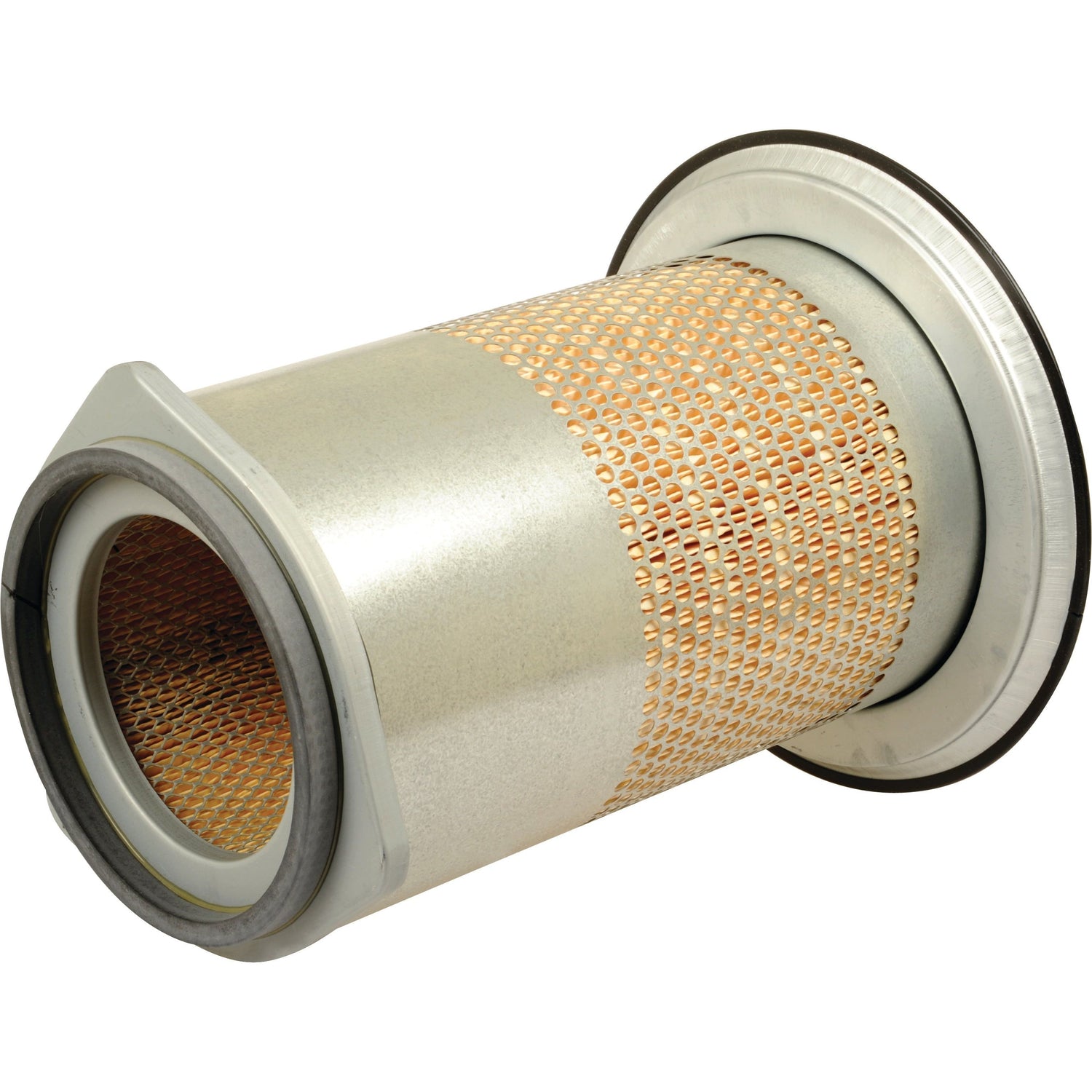 The Sparex Air Filter - Outer (AF25331 | Sparex Part No. S.76774) is a high-quality cylindrical air filter that features durable metal mesh and robust rubber seals on both ends, making it suitable for various applications, including use in Massey Ferguson machinery.