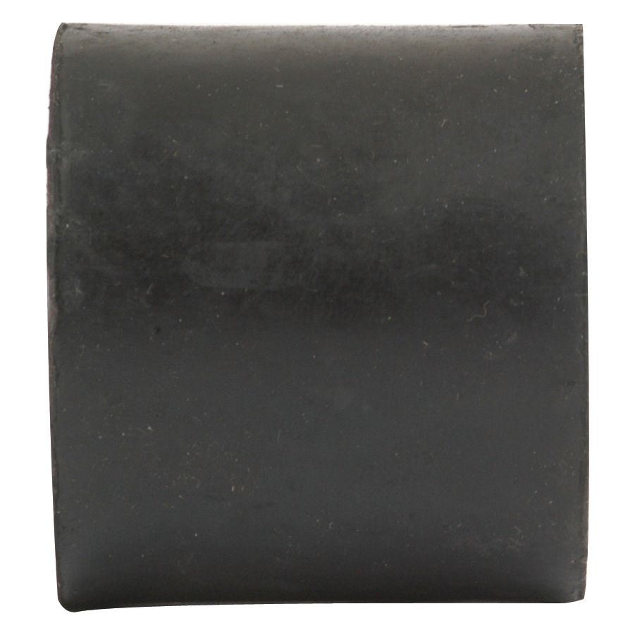 Close-up of a solid black, square-shaped object with no distinguishable features or patterns, possibly an Anti Vibration Mount - Taper to Taper, Ø50mm. - S.55457 from Sparex.