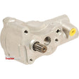 A metallic auxiliary hydraulic pump for Massey Ferguson tractors, featuring an exposed gear and labeled "Sparex" in red and black text. This product is identified as Sparex Part No.S.40873.