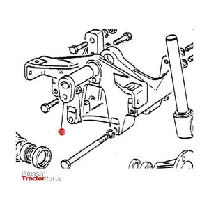 Massey Ferguson Axle Pin - 183221M1 | OEM | Massey Ferguson parts | Axles & Power Transmission-Massey Ferguson-2WD Parts,Axle Chassis & Components,Axle Pins,Axles & Power Train,Farming Parts,Front Axle & Steering,Tractor Parts