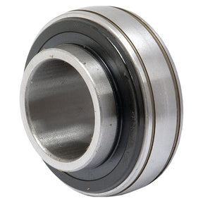 A close-up of a precision Sparex Axle Shaft Bearing (Sparex Part No.S.57276) with a metallic outer ring, cylindrical bore, and black inner ring, designed for reducing friction in mechanical applications.