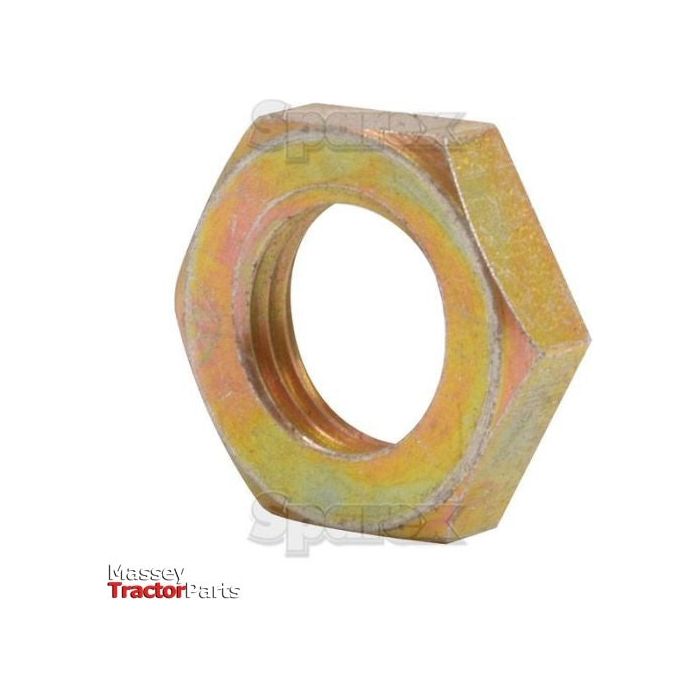 BURNETT & HILLMAN Imperial Hydraulic Adaptor Lock Nut, Size: 1/4" BSP. - S.21089 - Farming Parts