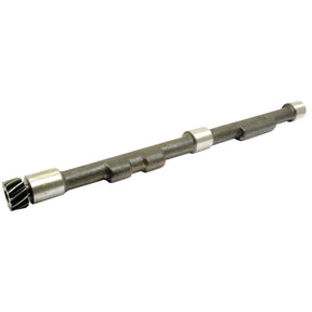 A metal balancer shaft assembly with cylindrical and beveled gear sections, such as the Balancer Shaft Assembly RH by Sparex (Part No. S.60416), used in internal combustion engines like those of John Deere tractors.