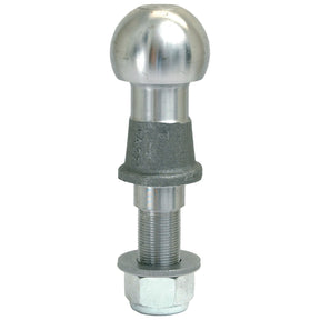 The Ball Hitch Pin, 2000Kg (Short) - S.31131 by Sparex features a metallic finish with a threaded bolt and hex nut at the bottom, making it suitable for various towing needs.