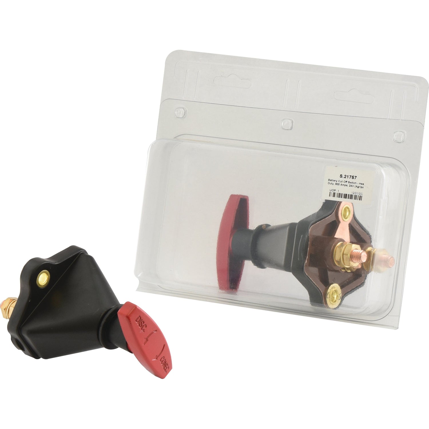 Battery Cut Off Switch - Heavy Duty, 600 Amps, 24V (Agripak)
 - S.21757 - Farming Parts