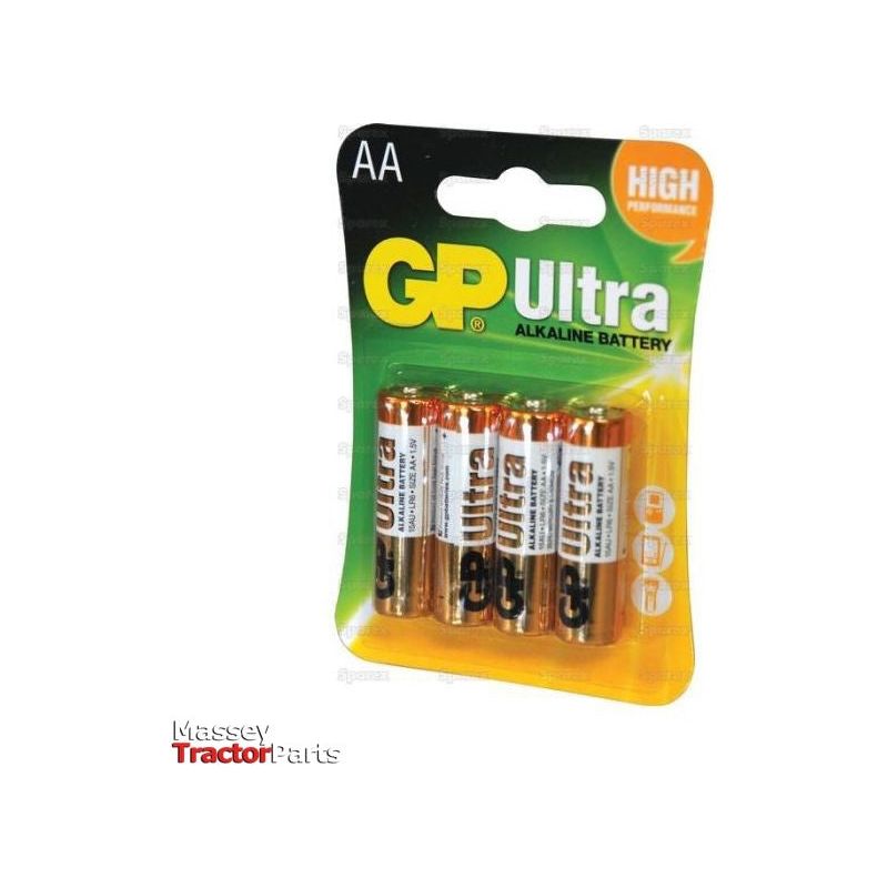 A pack of four Sparex Battery - MN1500/LR6/AA/AM3 (Sparex Part No.S.71207), delivering 1.5V power, in plastic packaging labeled "High Performance.