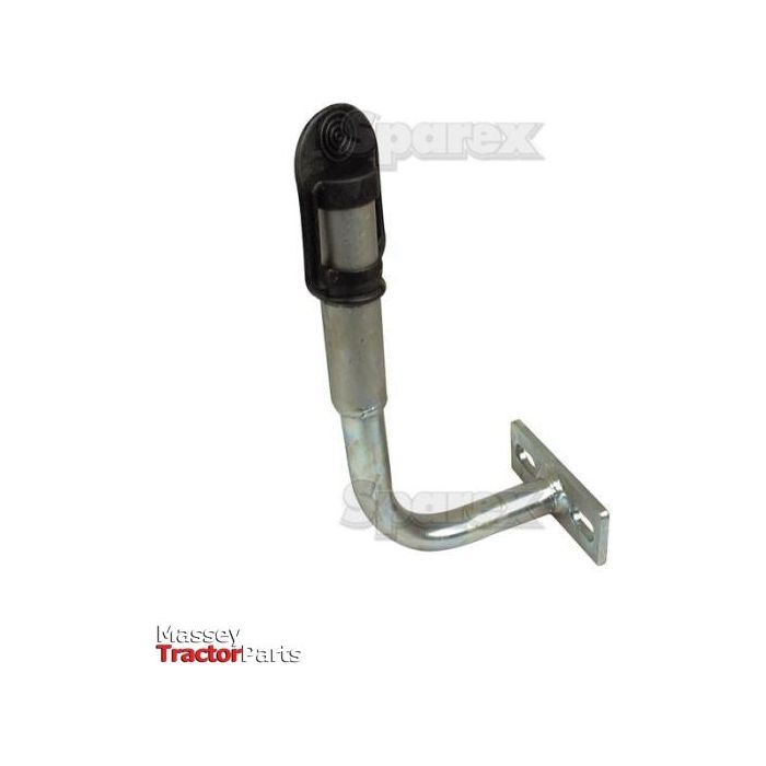 A Beacon Bracket (RH & LH) - S.14623, featuring a pivoting arm joint and designed for mounting purposes, is shown against a white background. The bracket, branded by Sparex and suitable for various models, includes a rubber end cap.