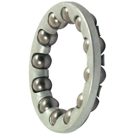 Close-up of a Sparex Taper Roller Bearing Inner Cone (1850526M91) with eight evenly spaced balls secured inside the circular frame, designed for Massey Ferguson machinery (Sparex Part No. S.41872).