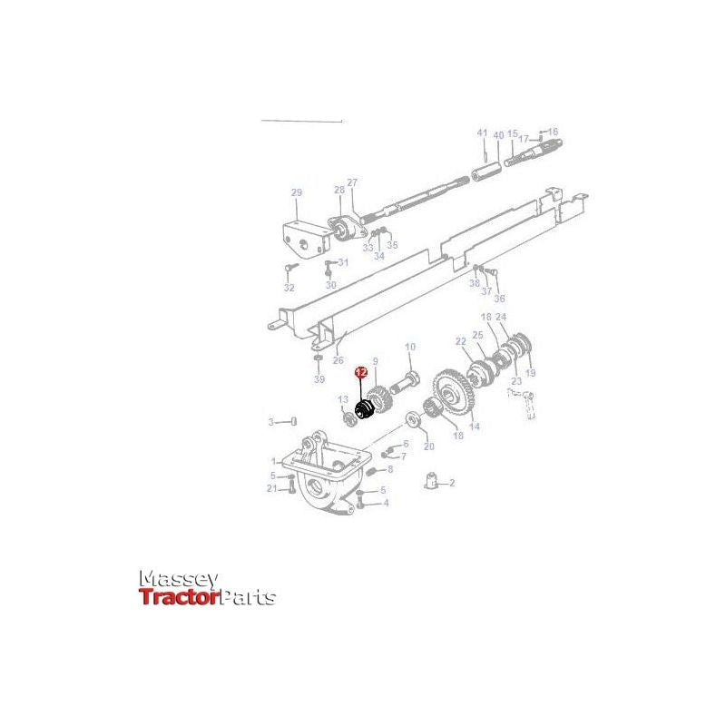 Massey Ferguson Bearing - 3534457M91 | OEM | Massey Ferguson parts | Axles & Power Transmission-Massey Ferguson-Axles & Power Train,Farming Parts,Tractor Parts,Transmission,Transmission Bearings