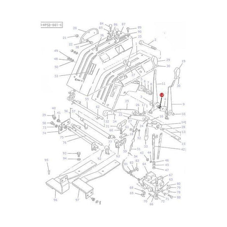 Bearing Quadrant Levers - 1687662M1 - Massey Tractor Parts