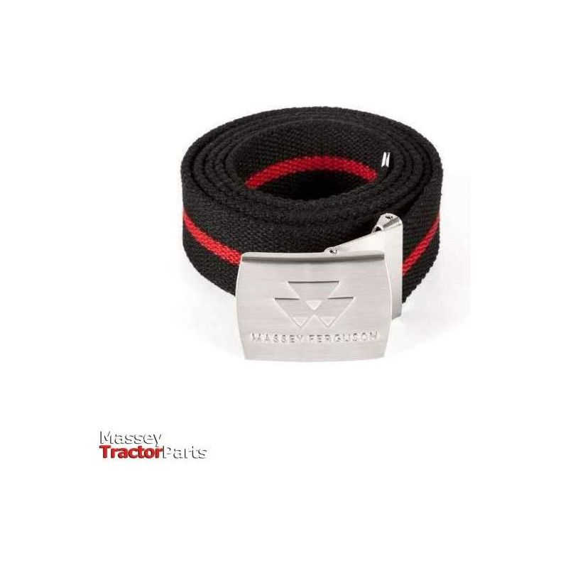 Belt Black & Red-Massey Ferguson-Accessories,Back To School,Merchandise,On Sale