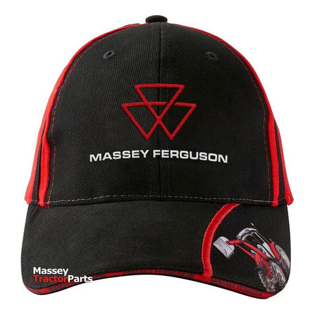Massey Ferguson - Black & Red Kids Cap - X993212204000 - Farming Parts