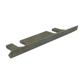A rectangular metal bracket with two hooks on one side and a flat base on the other, ideal as a replacement for Sparex Blade (188mm length), part number S.78256, compatible with Vulcan systems under 2060790X.