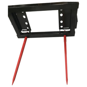 Bobcat/Skid Steer Bale Frame - 2 x M28 x 1100mm Conus 2 Tines (SHW Brand)
 - S.143157 - Farming Parts