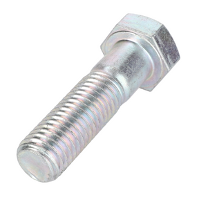 Close-up of an AGCO Massey Ferguson bolt 5/8x2.3/8" unc (part number 354286X1) with a threaded shaft.