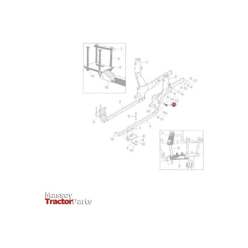 Bolt M20x50 - AL5002206 | OEM |  parts | Bolts-Massey Ferguson-Bolts,Bolts & Set Screws,Farming Parts,Hardware,Metric,Nuts,Screws & Fasteners,Towing & Fasteners,Tractor Parts,UNC,UNF,Workshop,Workshop Equipment