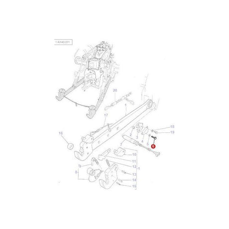 Bolt M10x35 12.9 - 3001429X1 - Massey Tractor Parts