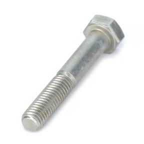 Image of the Massey Ferguson - Bolt M8x50 - 339168X1 by AGCO, featuring threads on the lower portion and a hexagonal head at the top, showcasing this essential product's robust design.