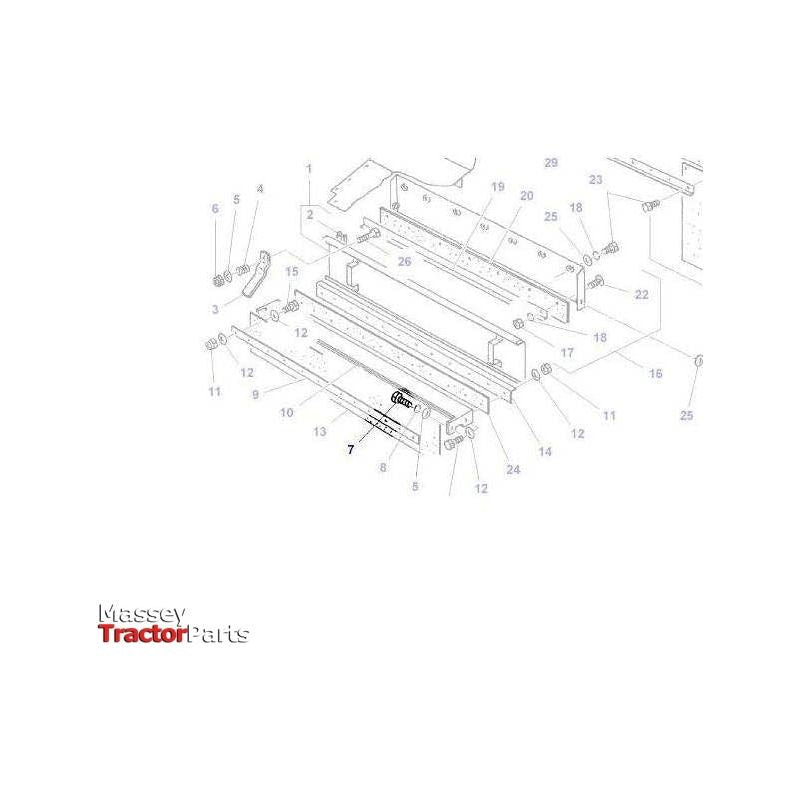 Massey Ferguson Bolt M10x25mm - 3009492X1 | OEM | Massey Ferguson parts | Bolts-Massey Ferguson-Bolts,Bolts & Set Screws,Combine,Farming Parts,Hardware,Harvesting & Cutting,Knife Sections,Machinery Parts,Metric,Nuts,Screws & Fasteners,Towing & Fasteners,Tractor Parts,UNC,UNF,Workshop,Workshop Equipment
