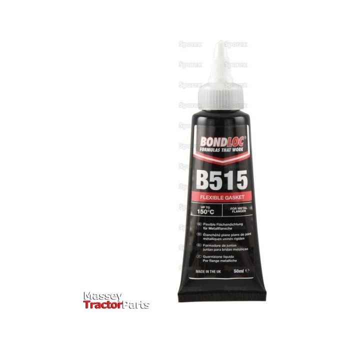 A black tube of Sparex Gasket Eliminator B515 - 50ml (S.24085) anaerobic sealant with a white nozzle and red and white label detail, displayed against a plain white background.