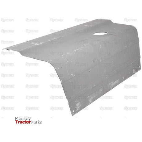 Bonnet - LH (Sparex Part No.S.60428) by Sparex, in gray with a circular cutout in the center, set against a background featuring multiple "Sparex" watermarks.