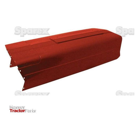 An orange tractor bonnet replacement part displayed against a white background, labelled with Massey Ferguson and Sparex Part No. S.42666.
