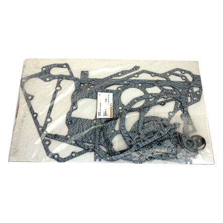 A disassembled Bottom Gasket Set - 4 Cyl. (Sparex Part No. S.30025), compatible with Case IH and Massey Ferguson, is laid out on a white background with a Sparex Cylinder label on top.
