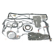 A collection of Sparex Bottom Gasket Set - 6 Cyl. (6590, 6T.590) components, including various rubber and metal parts, arranged on a white background.