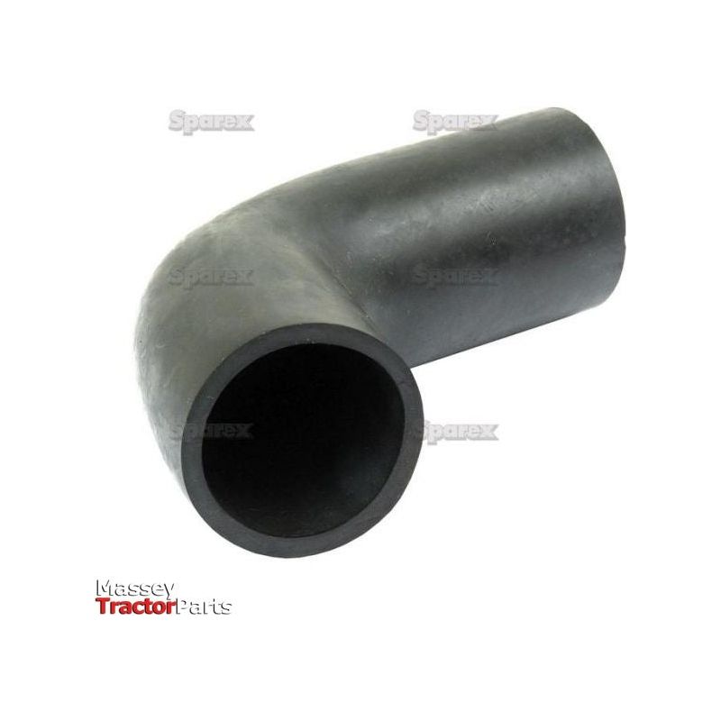 Image of a black rubber bottom hose part against a plain white background, branded with "Sparex S.67959" and "Massey Tractor Parts" logos in the corners.