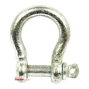 Close-up of a galvanised metal bow shackle, typically used for lifting or securing loads, with an 11mm screw pin for fastening. "Sparex" branding is visible in the lower-left corner.