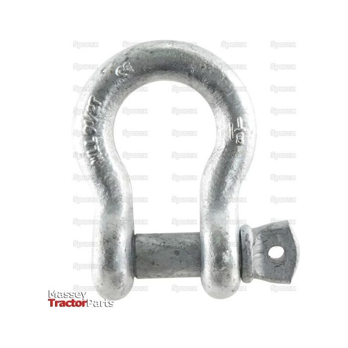 Bow Shackle, Rated: 9.5T (21000lbs)
 - S.21566 - Farming Parts