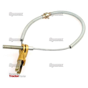 Brake Cable - Length: 730mm, Outer cable length: 430mm.
 - S.66788 - Massey Tractor Parts