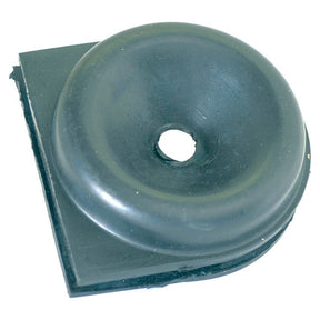 A Brake Dust Cover, product number S.58902 by Sparex, is shown. It features a black rubber washer with a circular raised section and a central hole attached to a square base, resembling components often found in Ford or New Holland machinery.