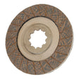 A circular, toothed Brake Friction Disc with a textured exterior and a central star-shaped cutout, from Sparex (OD 200mm - S.38201).
