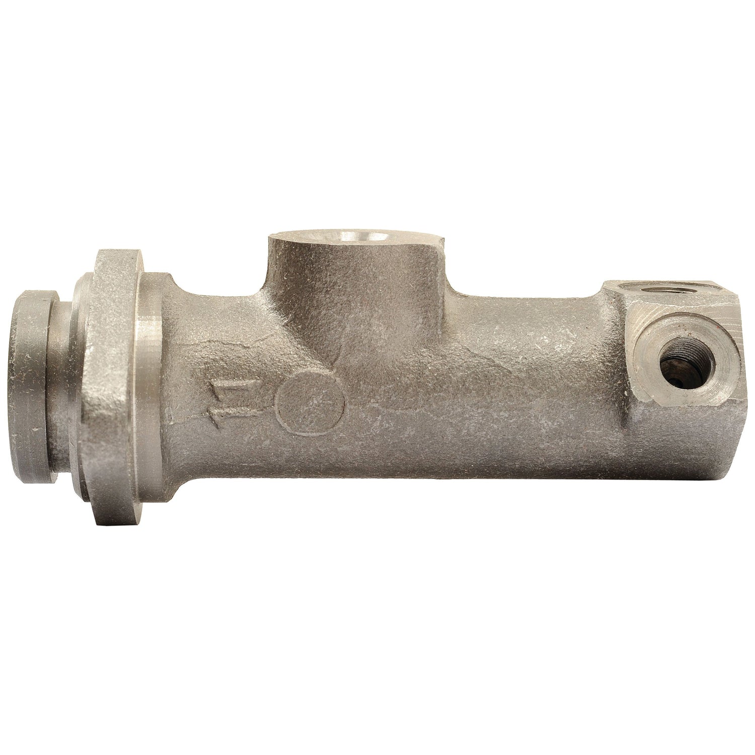 Close-up view of the Sparex Brake Master Cylinder (Sparex Part No. S.38249) against a white background, showcasing precision craftsmanship reminiscent of Deutz-Fahr machinery.