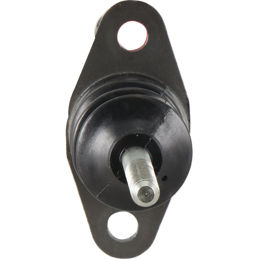 A black rubber brake master cylinder with a metal bolt and two mounting holes, designed to fit Massey Ferguson models, branded as Sparex Part No. S.42266.