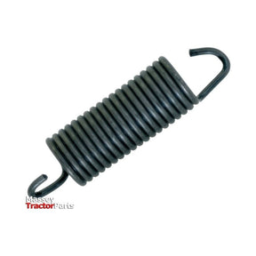 A coiled metal Sparex Brake Pedal Return Spring (Part No. S.60429) with hooked ends, ideal for machinery use, presented on a white background. The logo in the corner reads "Massey Tractor Parts". Suitable for Ford / New Holland and Sparex applications.